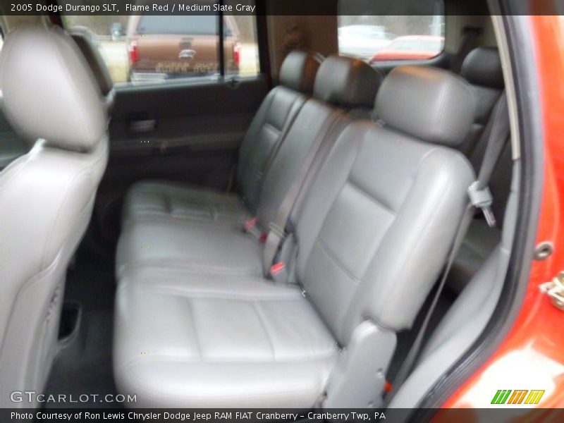 Flame Red / Medium Slate Gray 2005 Dodge Durango SLT