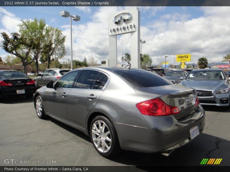 Graphite Shadow / Graphite 2012 Infiniti G 37 Journey Sedan