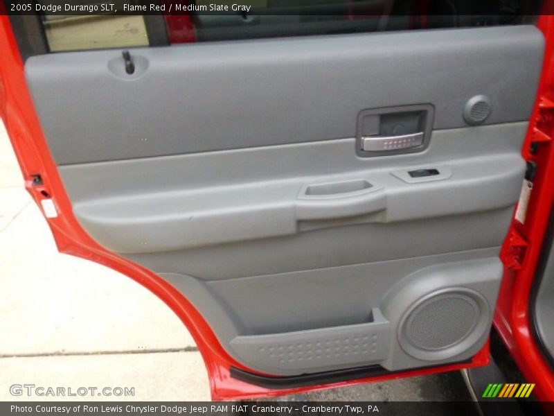 Flame Red / Medium Slate Gray 2005 Dodge Durango SLT