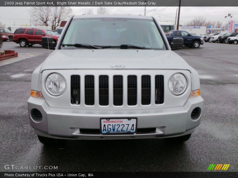 Bright Silver Metallic / Dark Slate Gray/Medium Slate Gray 2009 Jeep Patriot Sport 4x4