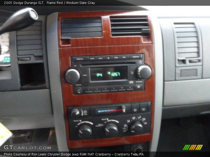 Flame Red / Medium Slate Gray 2005 Dodge Durango SLT