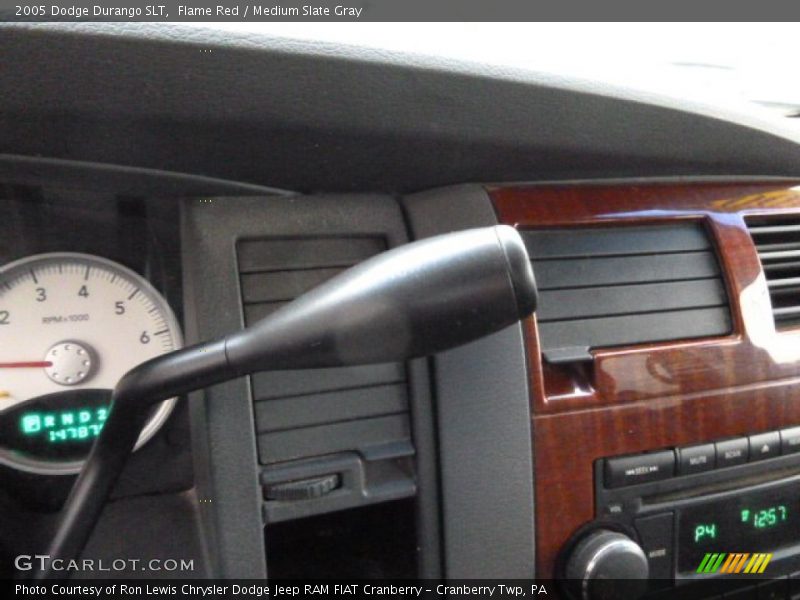 Flame Red / Medium Slate Gray 2005 Dodge Durango SLT