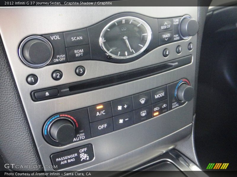 Graphite Shadow / Graphite 2012 Infiniti G 37 Journey Sedan