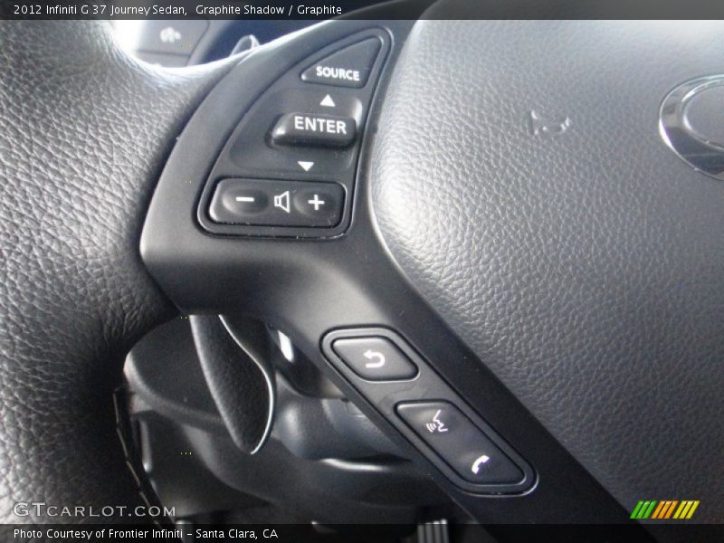 Graphite Shadow / Graphite 2012 Infiniti G 37 Journey Sedan