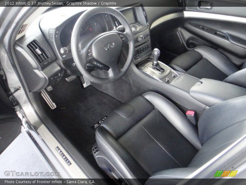 Graphite Shadow / Graphite 2012 Infiniti G 37 Journey Sedan