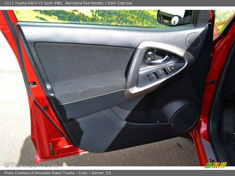 Barcelona Red Metallic / Dark Charcoal 2011 Toyota RAV4 V6 Sport 4WD