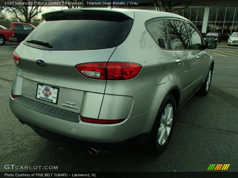 Titanium Silver Metallic / Gray 2006 Subaru B9 Tribeca Limited 5 Passenger