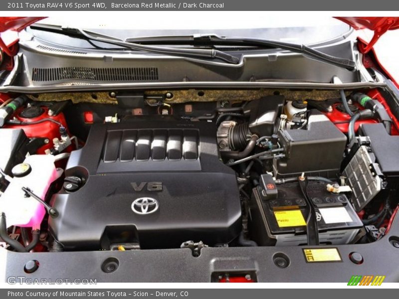 Barcelona Red Metallic / Dark Charcoal 2011 Toyota RAV4 V6 Sport 4WD