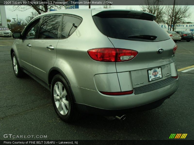 Titanium Silver Metallic / Gray 2006 Subaru B9 Tribeca Limited 5 Passenger