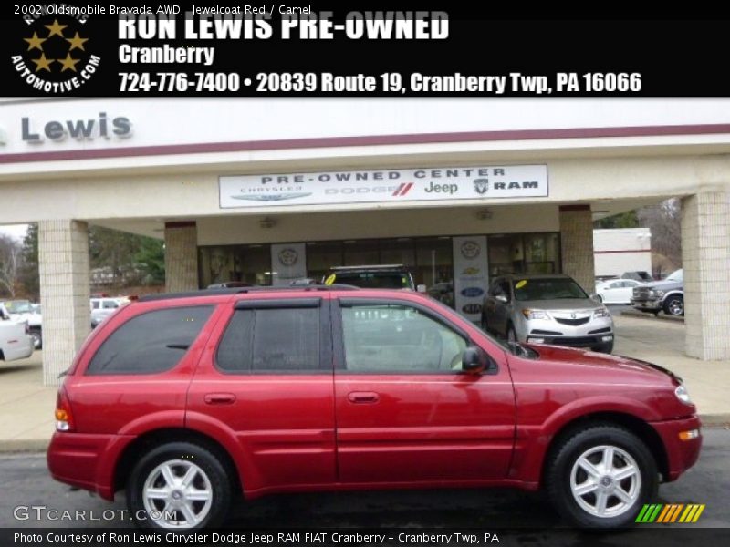 Jewelcoat Red / Camel 2002 Oldsmobile Bravada AWD