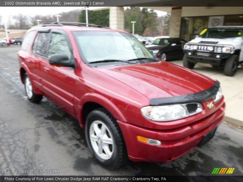 Jewelcoat Red / Camel 2002 Oldsmobile Bravada AWD