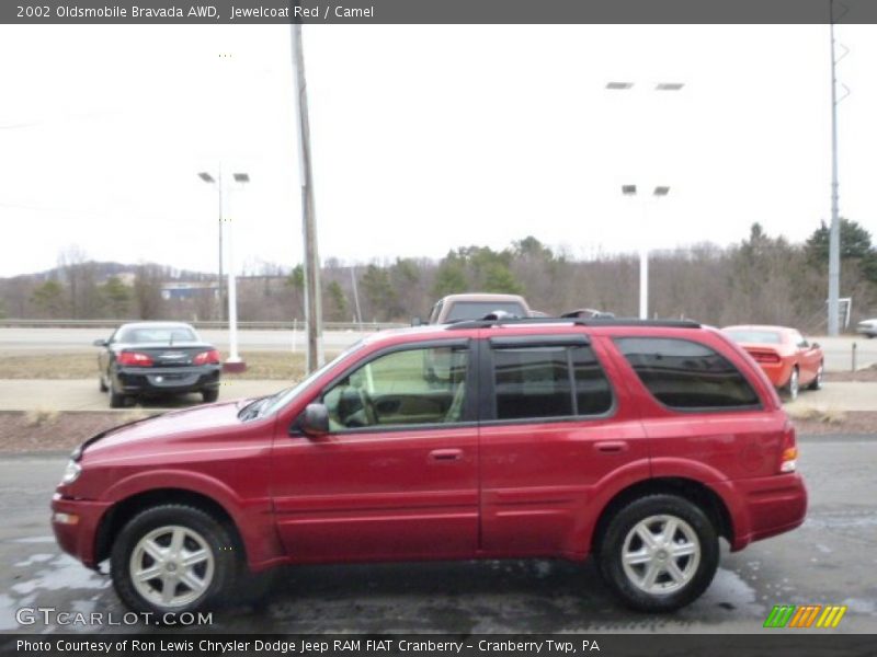 Jewelcoat Red / Camel 2002 Oldsmobile Bravada AWD