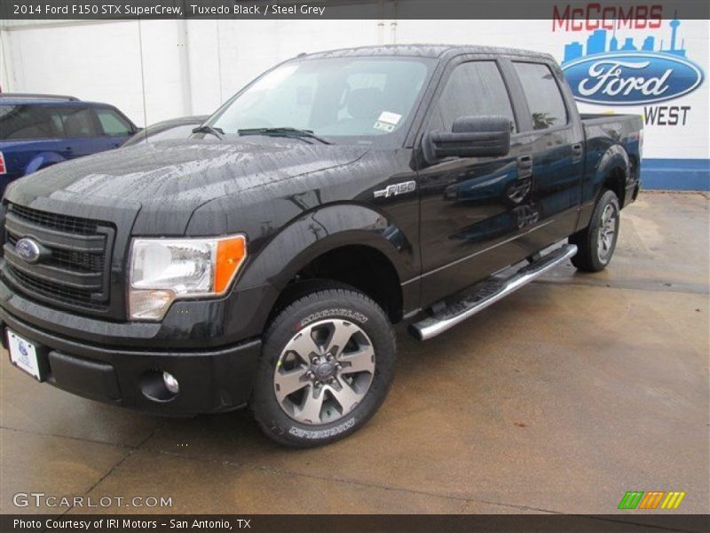 Tuxedo Black / Steel Grey 2014 Ford F150 STX SuperCrew