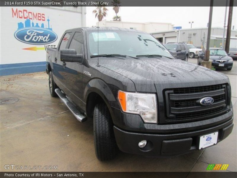 Tuxedo Black / Steel Grey 2014 Ford F150 STX SuperCrew