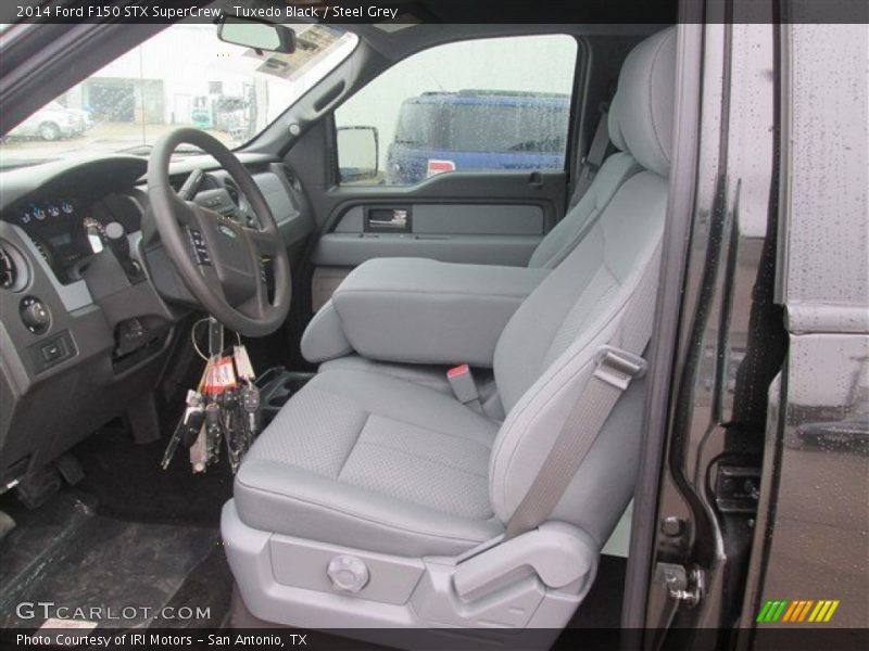 Tuxedo Black / Steel Grey 2014 Ford F150 STX SuperCrew