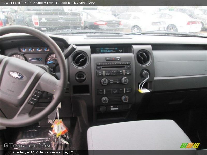 Tuxedo Black / Steel Grey 2014 Ford F150 STX SuperCrew
