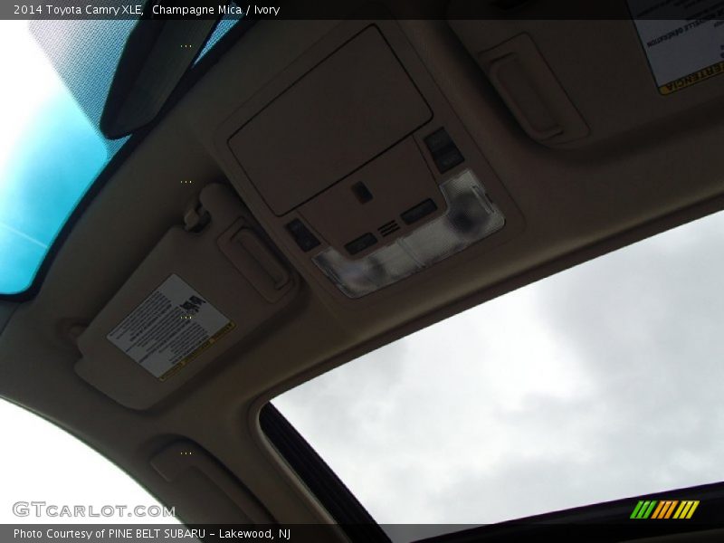 Champagne Mica / Ivory 2014 Toyota Camry XLE