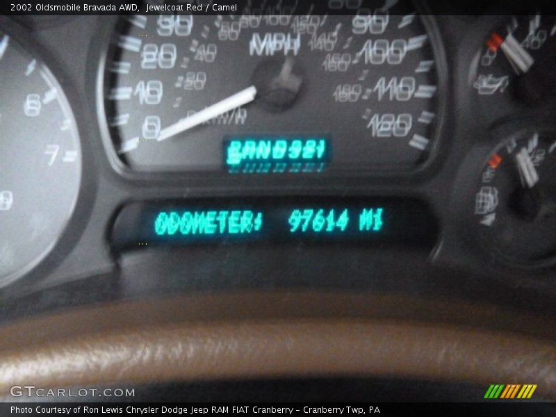 Jewelcoat Red / Camel 2002 Oldsmobile Bravada AWD