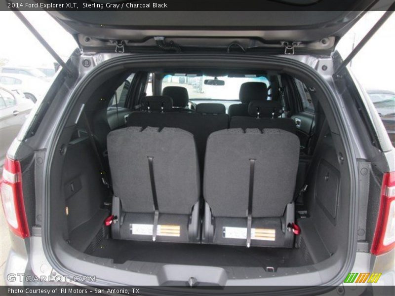 Sterling Gray / Charcoal Black 2014 Ford Explorer XLT