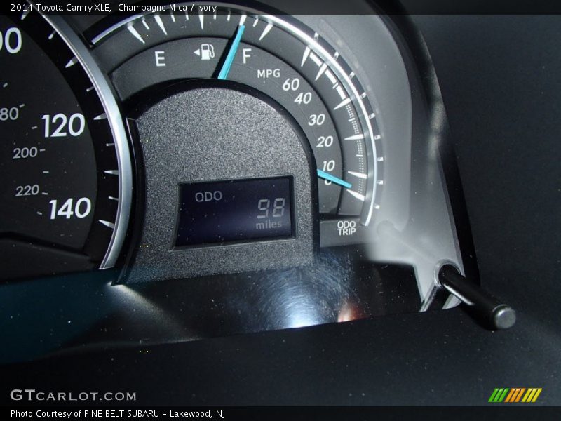 Champagne Mica / Ivory 2014 Toyota Camry XLE