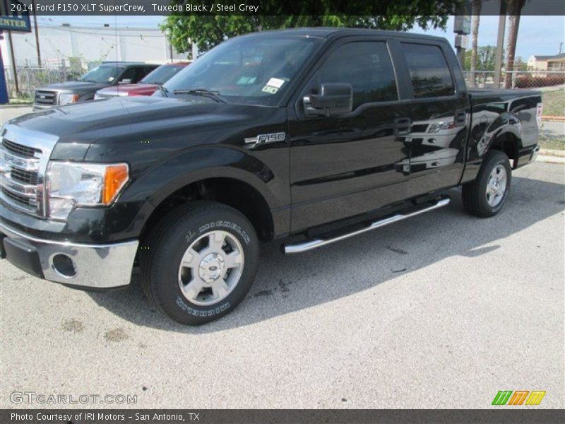 Tuxedo Black / Steel Grey 2014 Ford F150 XLT SuperCrew