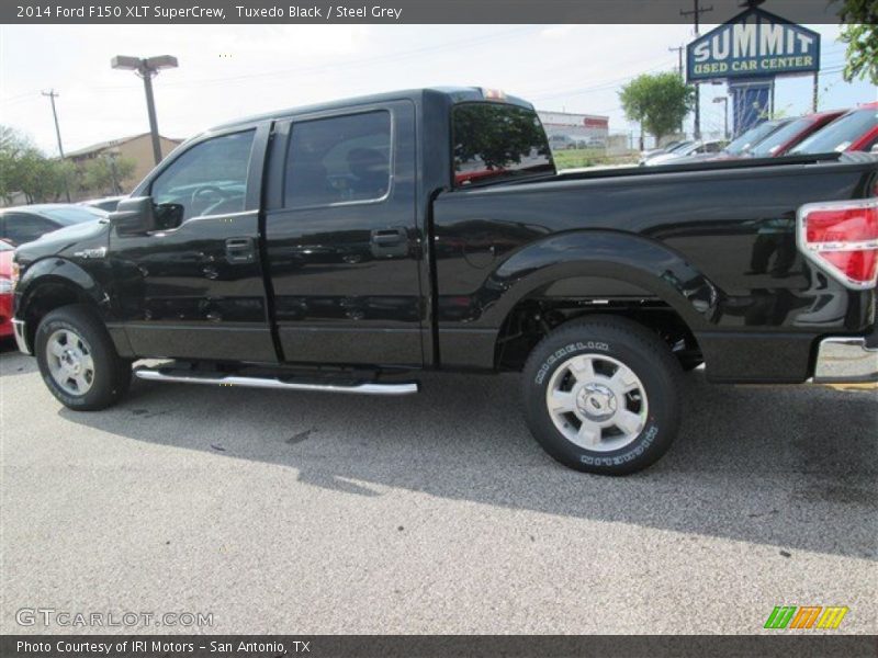 Tuxedo Black / Steel Grey 2014 Ford F150 XLT SuperCrew