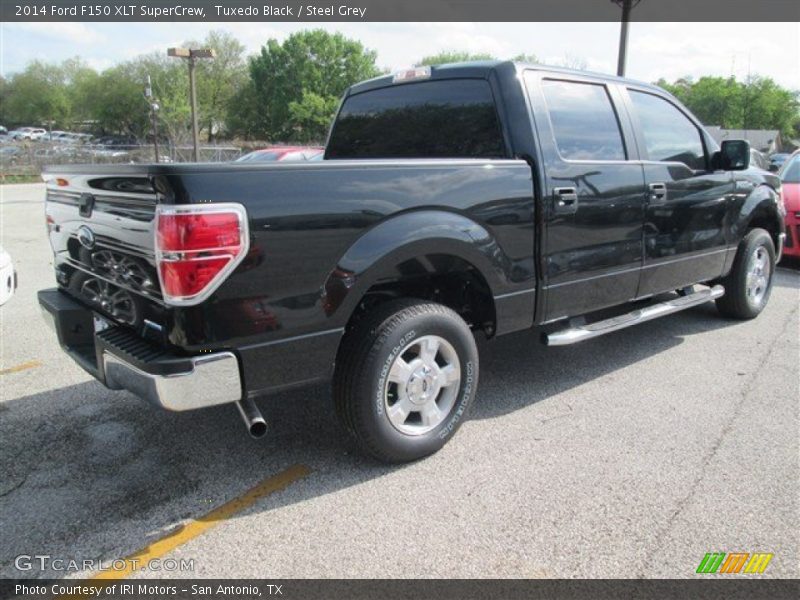 Tuxedo Black / Steel Grey 2014 Ford F150 XLT SuperCrew
