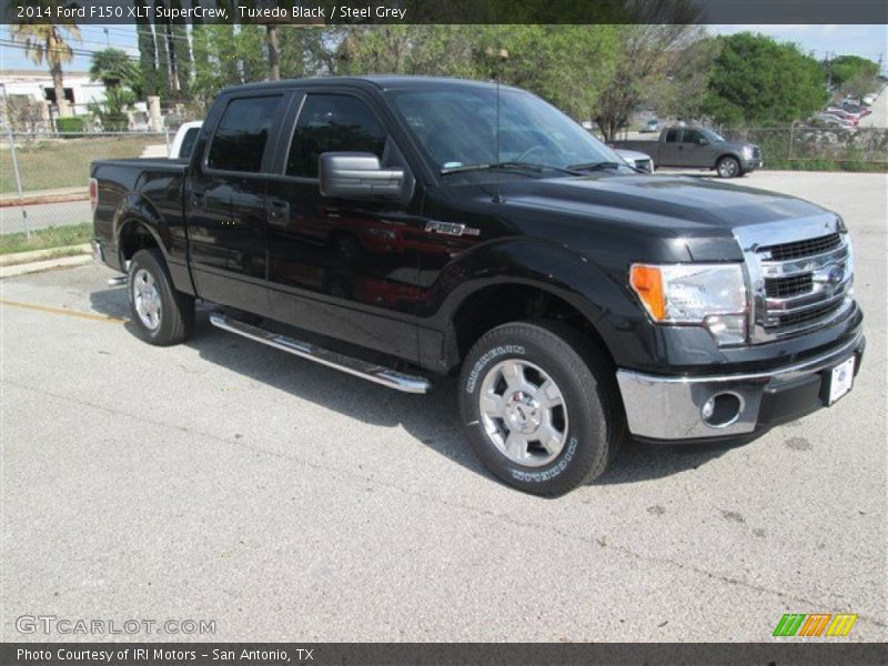 Tuxedo Black / Steel Grey 2014 Ford F150 XLT SuperCrew