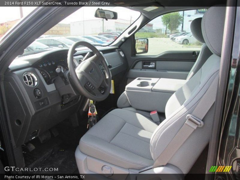 Tuxedo Black / Steel Grey 2014 Ford F150 XLT SuperCrew