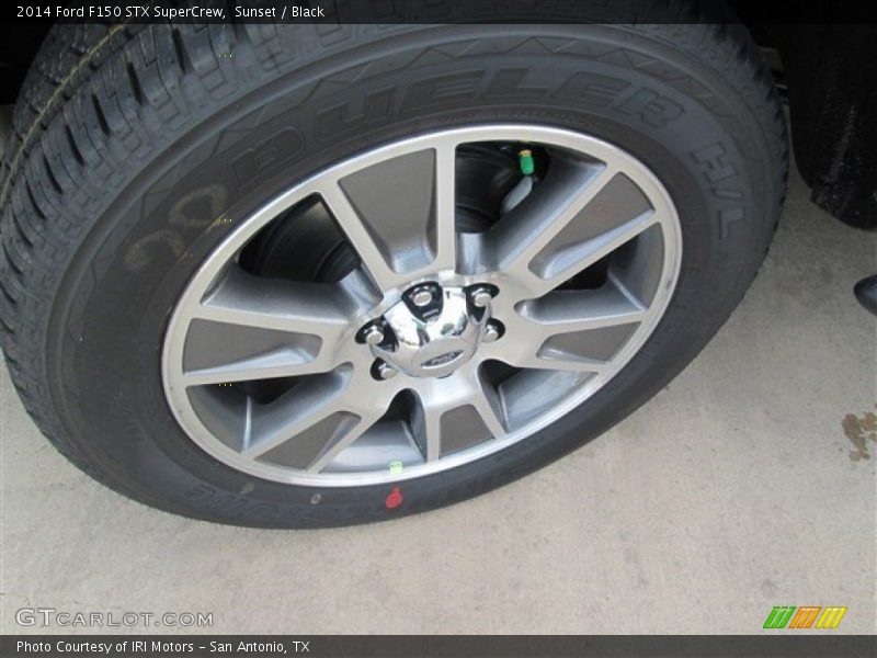 Sunset / Black 2014 Ford F150 STX SuperCrew