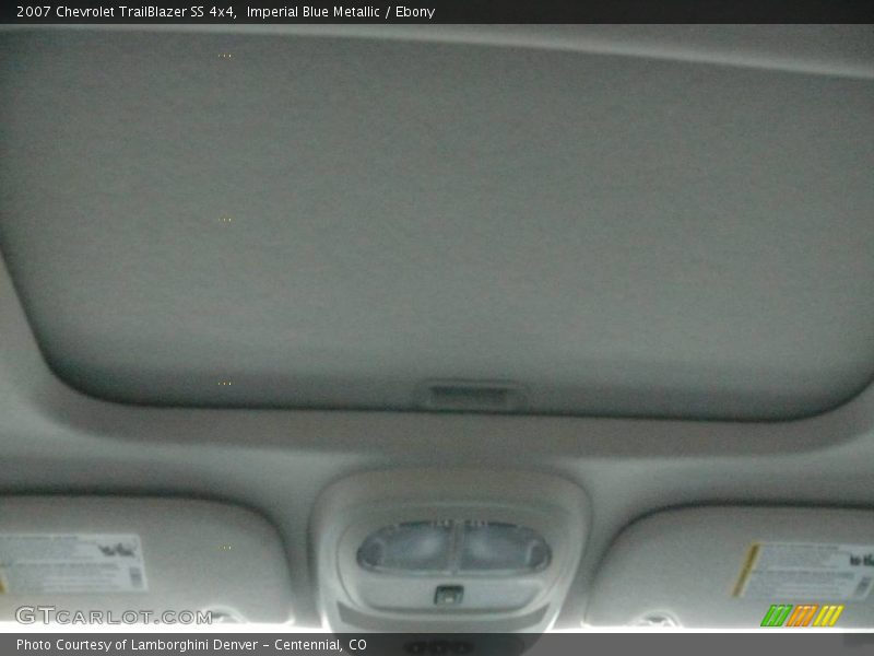 Imperial Blue Metallic / Ebony 2007 Chevrolet TrailBlazer SS 4x4