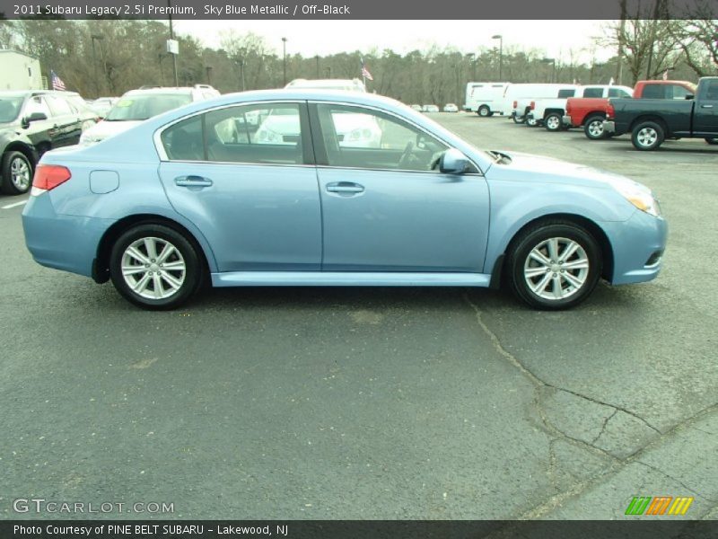 Sky Blue Metallic / Off-Black 2011 Subaru Legacy 2.5i Premium