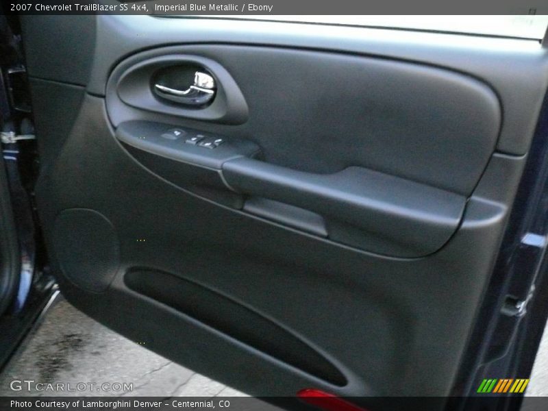 Imperial Blue Metallic / Ebony 2007 Chevrolet TrailBlazer SS 4x4