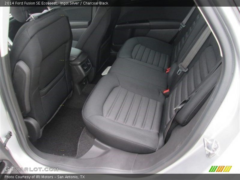Ingot Silver / Charcoal Black 2014 Ford Fusion SE EcoBoost