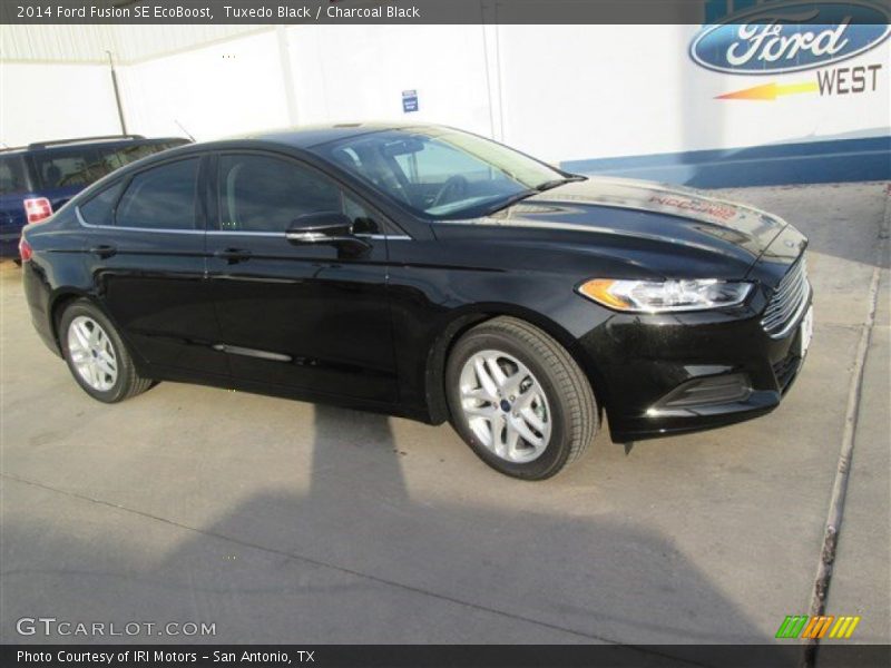 Tuxedo Black / Charcoal Black 2014 Ford Fusion SE EcoBoost