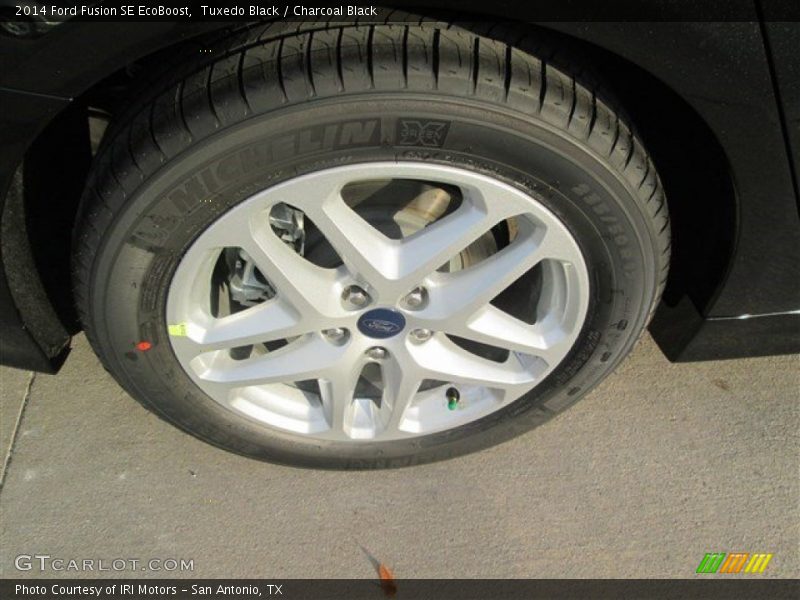 Tuxedo Black / Charcoal Black 2014 Ford Fusion SE EcoBoost