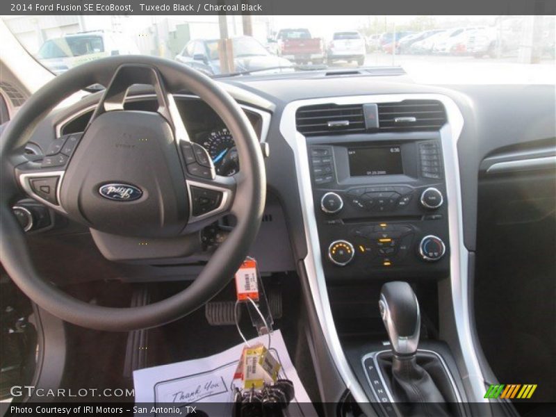 Tuxedo Black / Charcoal Black 2014 Ford Fusion SE EcoBoost