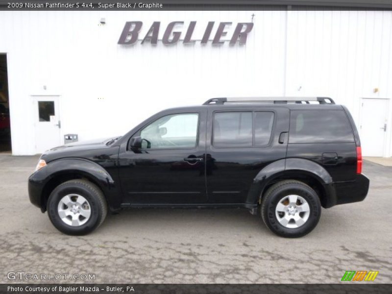 Super Black / Graphite 2009 Nissan Pathfinder S 4x4