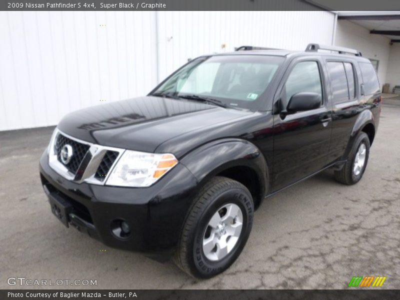 Super Black / Graphite 2009 Nissan Pathfinder S 4x4