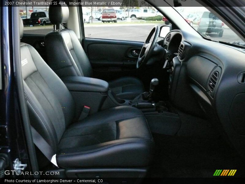 Imperial Blue Metallic / Ebony 2007 Chevrolet TrailBlazer SS 4x4