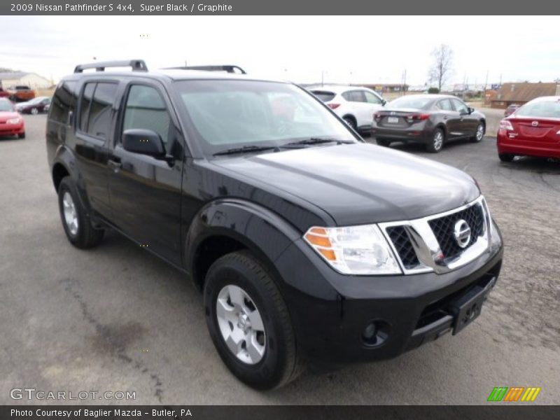 Super Black / Graphite 2009 Nissan Pathfinder S 4x4