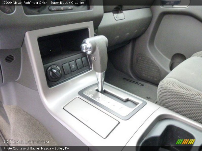 Super Black / Graphite 2009 Nissan Pathfinder S 4x4