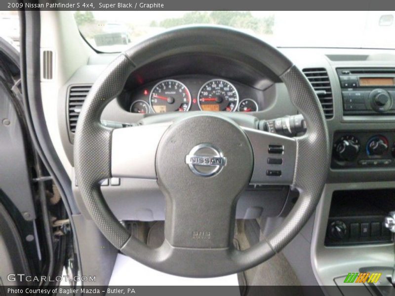 Super Black / Graphite 2009 Nissan Pathfinder S 4x4