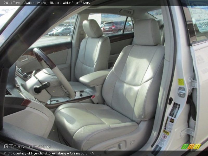 Blizzard White Pearl / Ivory 2011 Toyota Avalon Limited