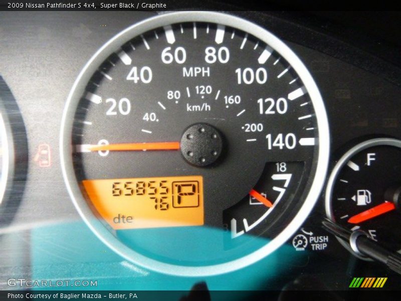 Super Black / Graphite 2009 Nissan Pathfinder S 4x4