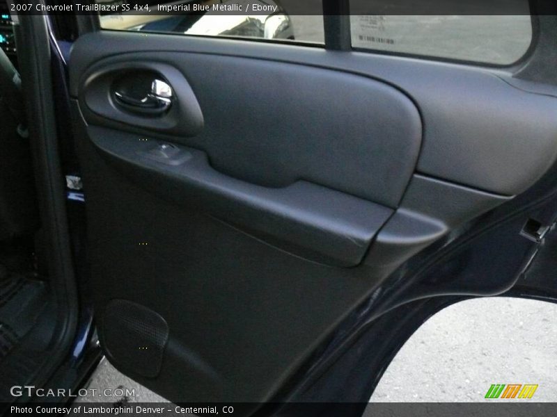 Imperial Blue Metallic / Ebony 2007 Chevrolet TrailBlazer SS 4x4