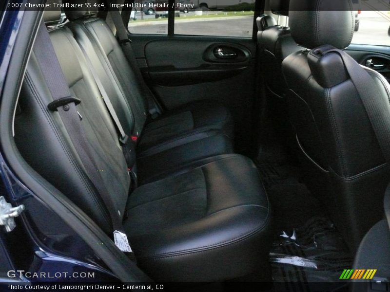 Imperial Blue Metallic / Ebony 2007 Chevrolet TrailBlazer SS 4x4