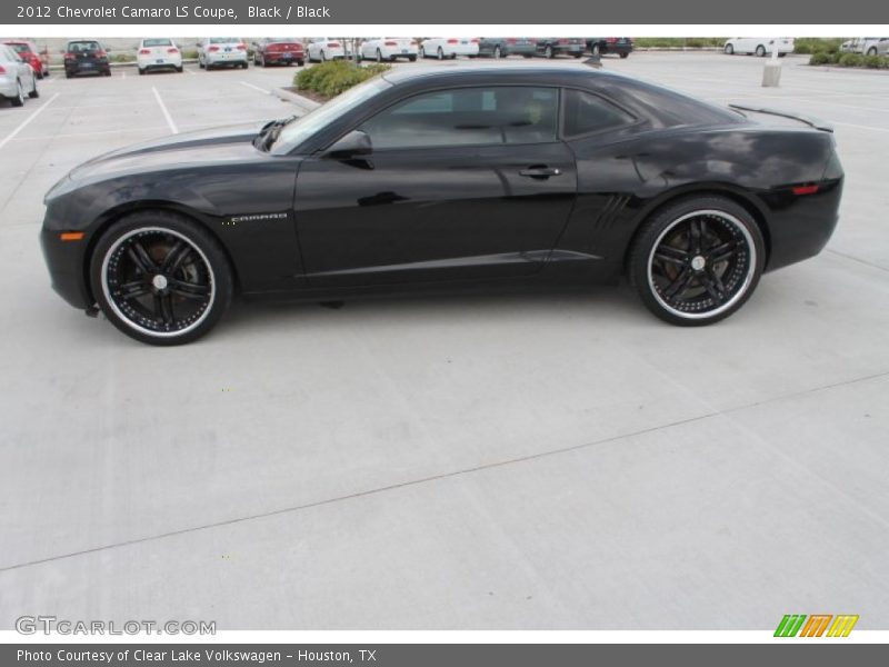 Black / Black 2012 Chevrolet Camaro LS Coupe