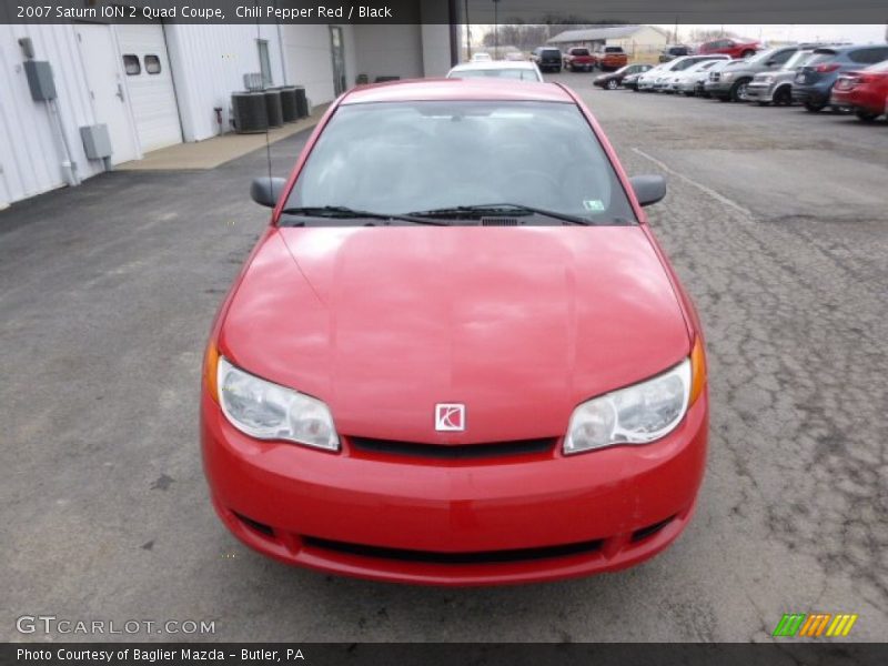  2007 ION 2 Quad Coupe Chili Pepper Red