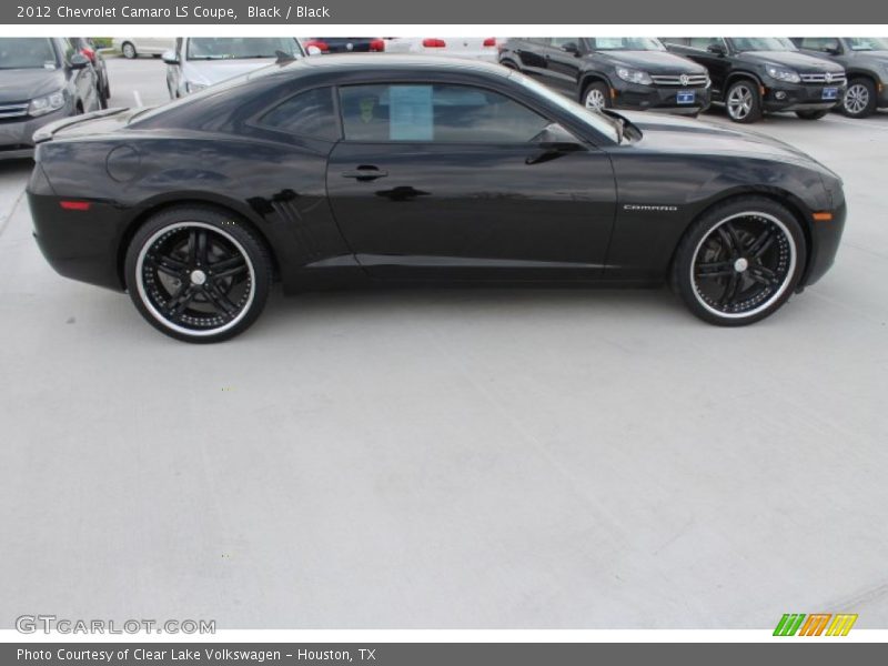Black / Black 2012 Chevrolet Camaro LS Coupe